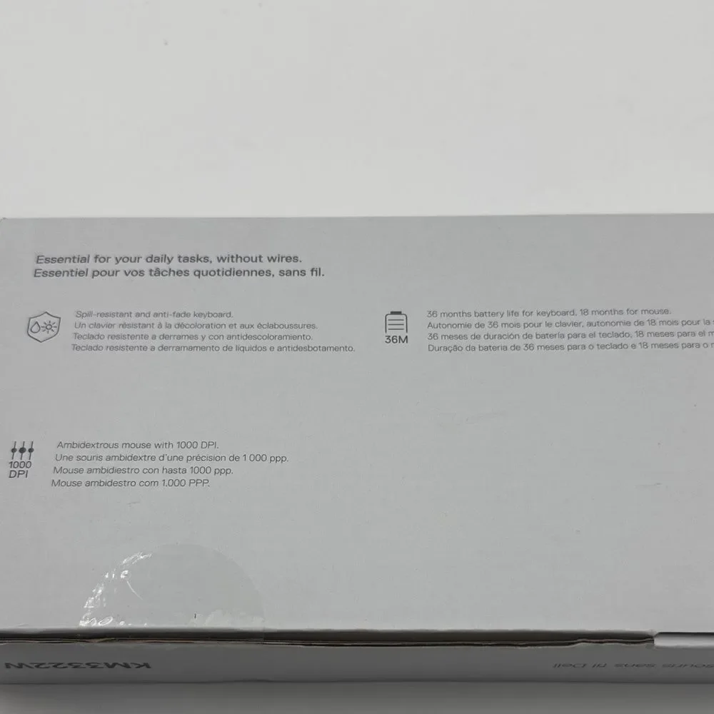 Dell Black wireless Keyboard and Mouse Set